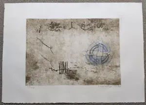 Jan Montyn - Abstracte voorstelling kopen? Bied vanaf 60!