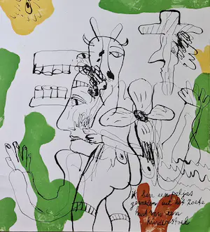 Anton Martineau - Litho: 'Poetry of a dual talent' kopen? Bied vanaf 45!