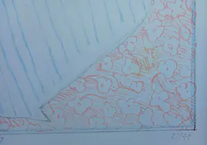 Co Westerik - Kleurenlitho: "Bloemornament" - 1987 kopen? Bied vanaf 150!