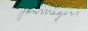 Jan Wiegers - Kleurenlitho: Achterburgwal - 1947 kopen? Bied vanaf 175!