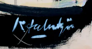 Kees Salentijn - Ingelijste olieverf op doek: Cabeza en el Espejo kopen? Bied vanaf 295!