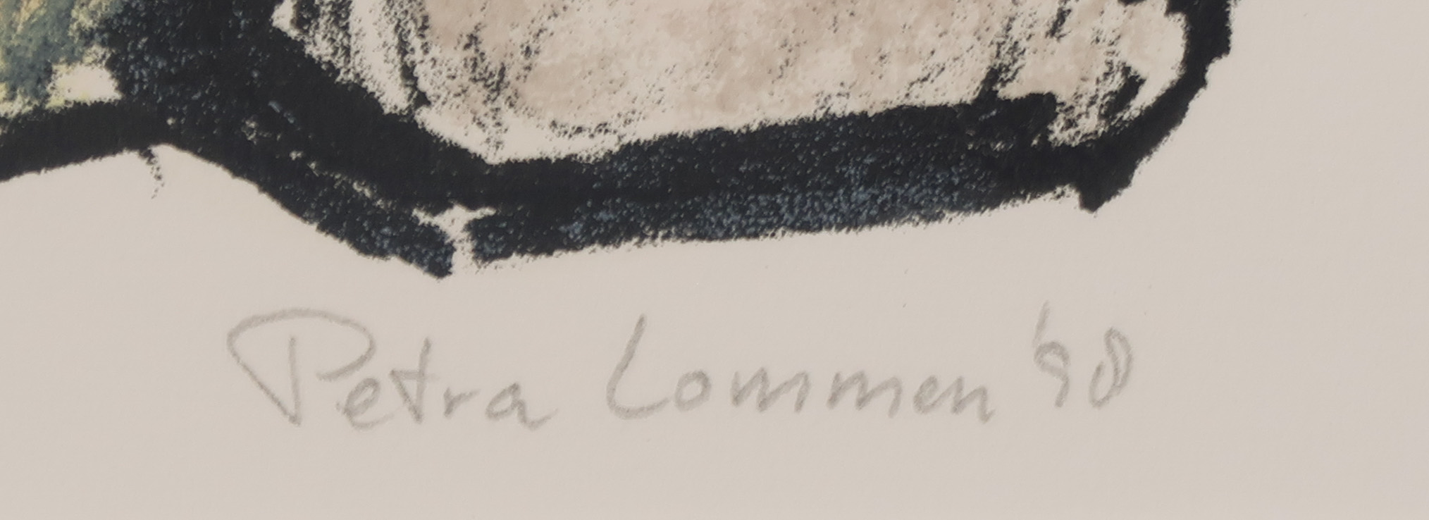 Petra Lommen - Litho, Zonder titel kopen? Bied vanaf 1!