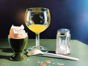 Tjalf Sparnaay - Ontbijtje/Finshed Breakfast (groot) verkocht voor € 395!