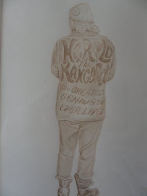 Ben Haring - Harold the Kangoroo, penseeltekening in sepia uit 1981 kopen? Bied vanaf 20!