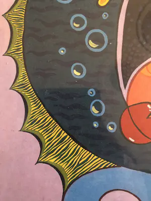 Petra Peschkes - Grafiek Petra Peschkes 1965 -Titel You + Me- Hand gesigneerd . kopen? Bied vanaf 20!