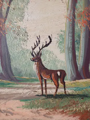 Onbekend - Hert in het bos kopen? Bied vanaf 50!