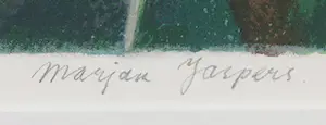 Marjan Jaspers - Zeefdruk, Klaprozen II - Ingelijst kopen? Bied vanaf 60!