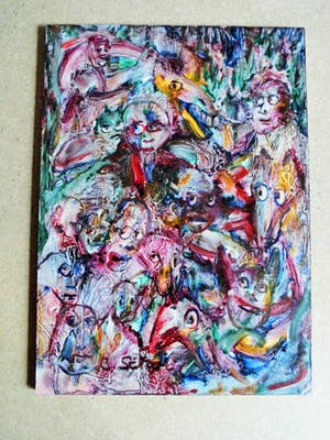 Carla Schot - Olieverfschilderij - Figuren [8] kopen? Bied vanaf 25!