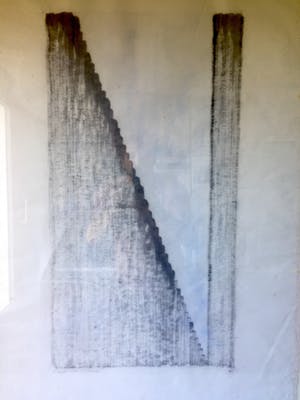 Henk de Looper - Tekening op Nepalees papier, Ingelijst kopen? Bied vanaf 75!