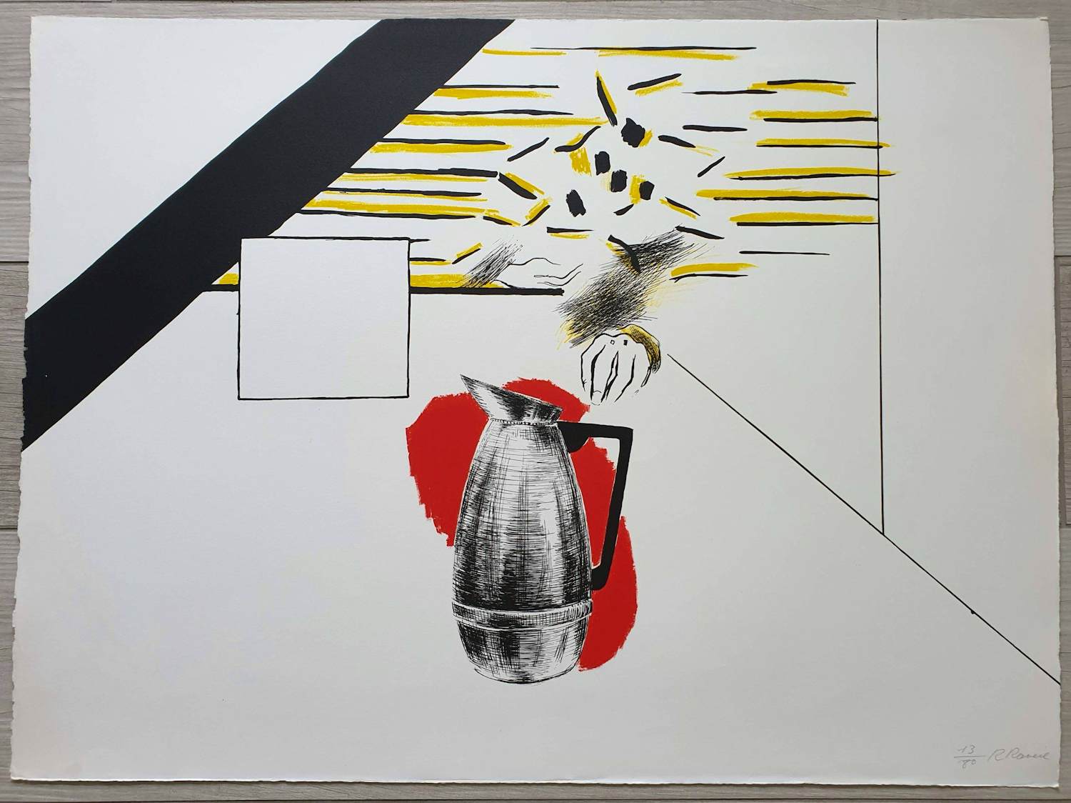 Roger Raveel - Genesis 22 verkocht voor € 600!