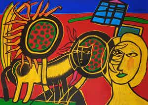 Corneille - Laatste keer!: Zeefdruk 29/200, gesigneerd en '97 verkocht voor € 229!