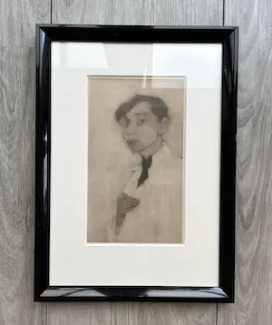 Jan Mankes - Originele Heliogravure - Zelfportret 1923 kopen? Bied vanaf 65!