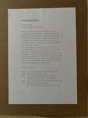 Viviane Klagsbrun - GT4, zeefdruk kopen? Bied vanaf 40!