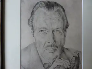 Wim Schuhmacher - Zelfportret met dode zwaluw kopen? Bied vanaf 50!