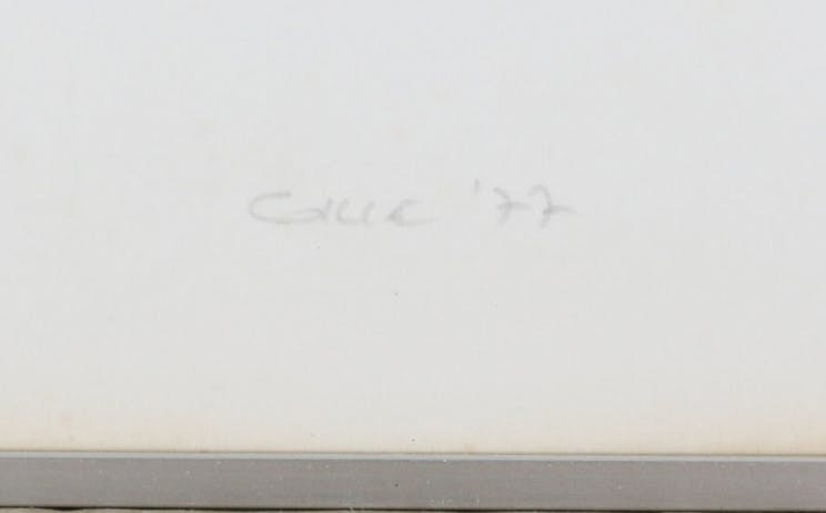 Elmar Gille - Reliefdruk, Ingelijst kopen? Bied vanaf 70!