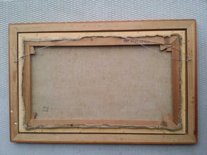 Andre van der Vossen - Landschap met hooimijt. kopen? Bied vanaf 129!