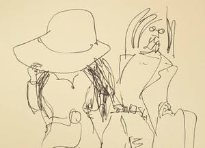 John Lennon - afgeprijst : lithografische prent uit de Bag One map kopen? Bied vanaf 79!