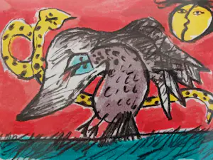 Corneille - Litho handgesigneerd met lijst- Mémoire de Bali I 1993 Cobra kopen? Bied vanaf 175!