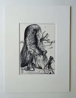 Salvador Dali - Cornflower Lady 1944 - druckgesigneerd oplage 2.500 - kopen? Bied vanaf 85!