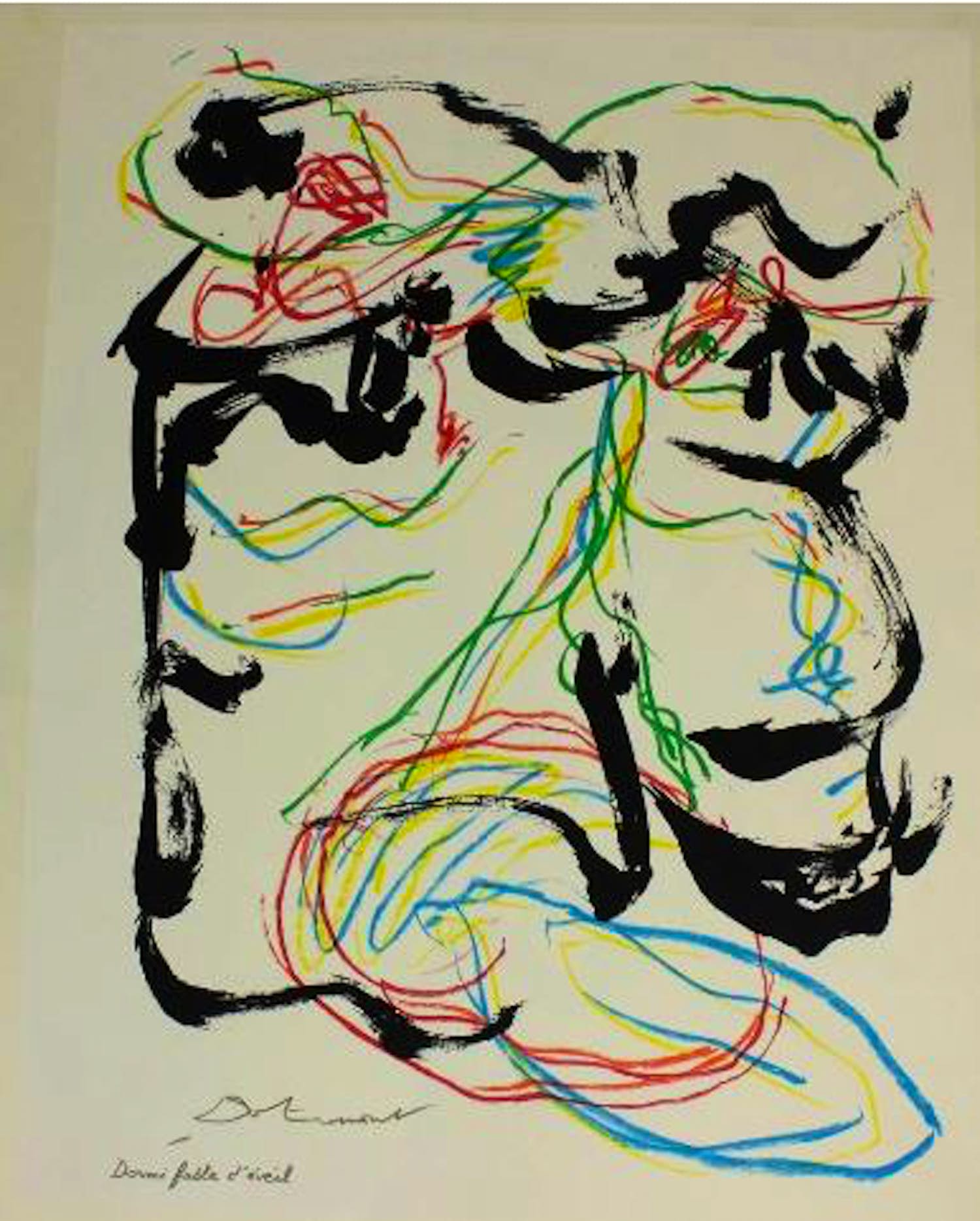 Karel Appel - Christian Dotremont - Duo Pour Pinceau et Crayon kopen? Bied vanaf 275!