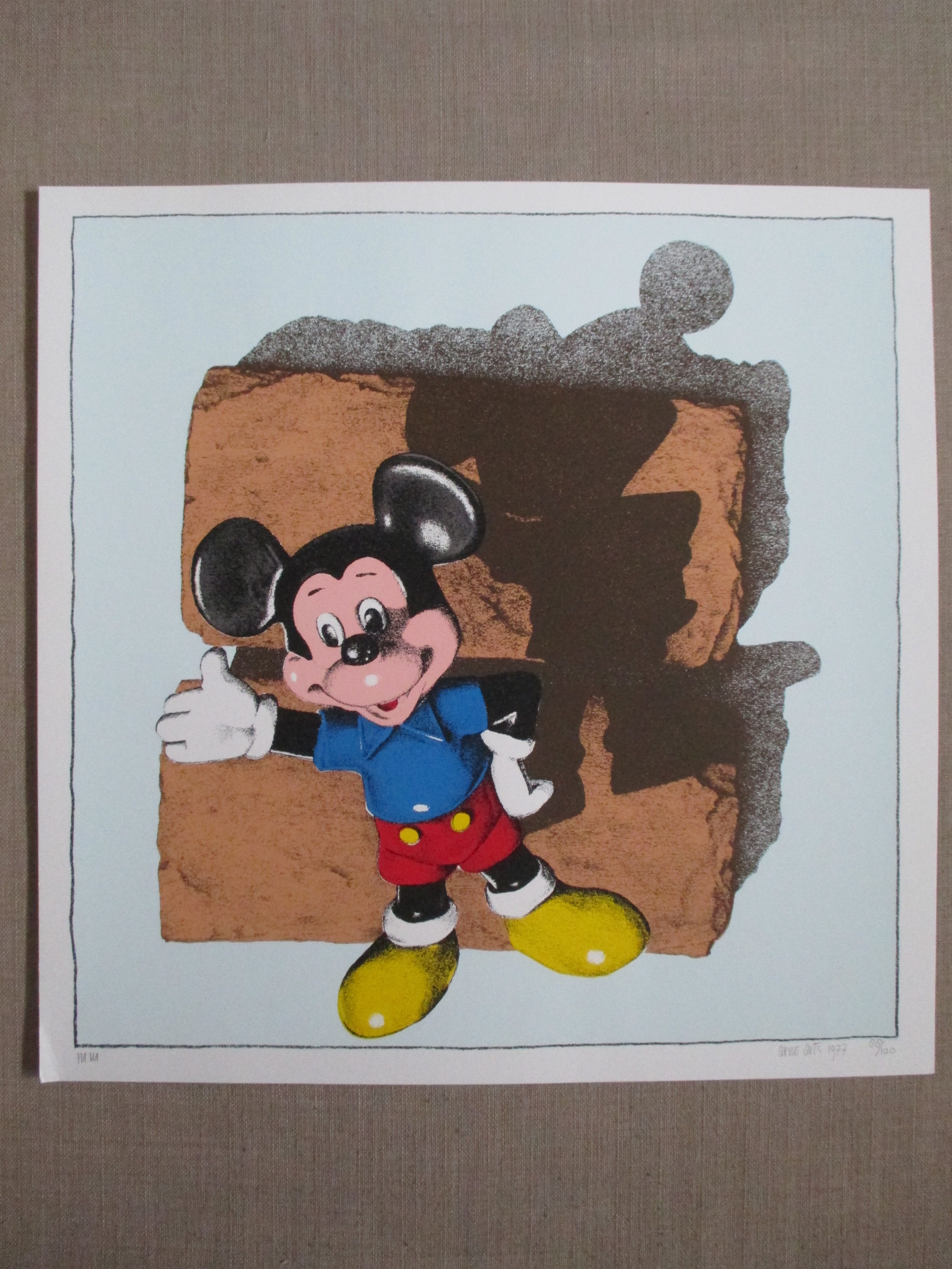 Arno Arts - Zeefdruk "M.M" 1977 kopen? Bied vanaf 25!