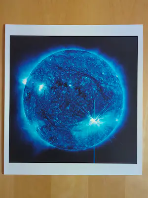 Katharina Sieverding - Die Sonne um Mitternacht schauen 1-6 SDO/NASA (Blue), 2019 kopen? Bied vanaf 990!