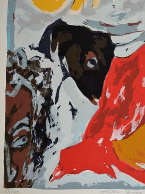 John Lie a Fo - Zeefdruk , Miles Away – gesigneerd – 1990 kopen? Bied vanaf 1!