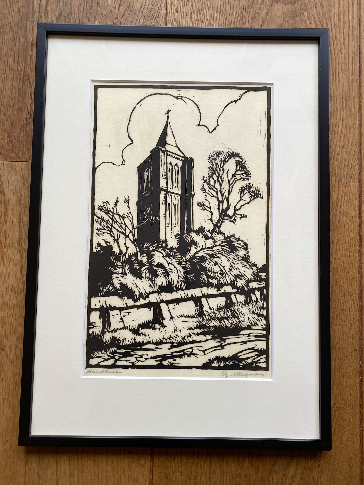 Piet Wiegman (II) - Kerk. kopen? Bied vanaf 25!