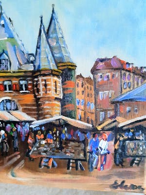 Elena Polyakova - Nieuwe markt in Amsterdam kopen? Bied vanaf 35!