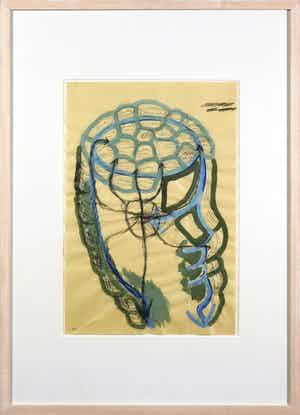 Paul van der Eerden - Gemengde techniek, Zonder titel verkocht voor € 50!