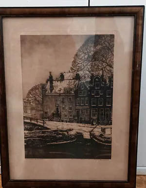 Cornelis Brandenburg - Achtergracht Amsterdam kopen? Bied vanaf 50!