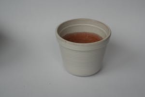 Faience- en Tegelfabriek Westraven - gedraaide aardewerk pot - wit glazuur - model 332 kopen? Bied vanaf 1!