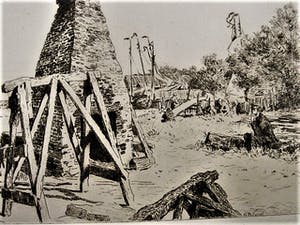 Willem Bastiaan Tholen - Omstreeks 1900 - Grote Ets - Zelfportret / de Philosoof kopen? Bied vanaf 38!