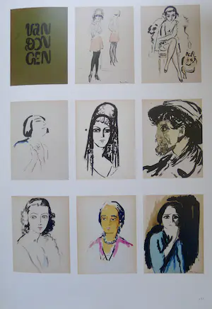 Kees van Dongen - Pochoir-'Colère' kopen? Bied vanaf 600!