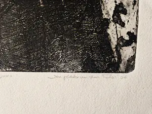 Jan Pieter van den Bos - Eigenzinnig Gronings kunstenaar - gesigneerde E.A. ets - Ulysses - 2004 kopen? Bied vanaf 27!