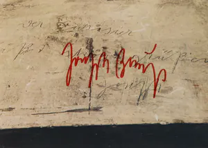 Joseph Beuys - Gesigneerde postkaart - Ingelijst kopen? Bied vanaf 1!