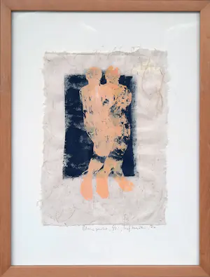 Marijke Vijfhuizen - set van 3x monotype - INGELIJST - 25678 kopen? Bied vanaf 75!