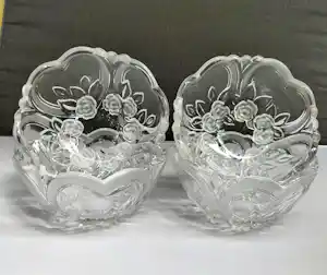 August Walther & Sohne AG - Vier kommen in helder en mat glas verkauft für € 10!