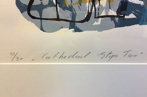 Ella Joosten - Cathedral Steps Two / Zeefdruk / 23 van 30 kopen? Bied vanaf 150!