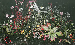 Wim Schuhmacher - Plantjes met insecten, litho kopen? Bied vanaf 25!