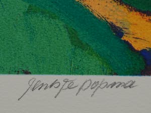 Jentsje Popma - Bollenveld kopen? Bied vanaf 100!
