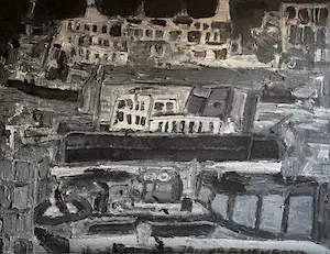 Jaco Kranendonk - Holland Amerikalijn, 1998 (Acryl op doek) kopen? Bied vanaf 450!