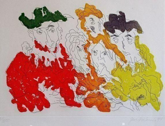 Jan Sierhuis - Kleurenets DE ANATOMISCHE LES Handgesigneerd kopen? Bied vanaf 85!