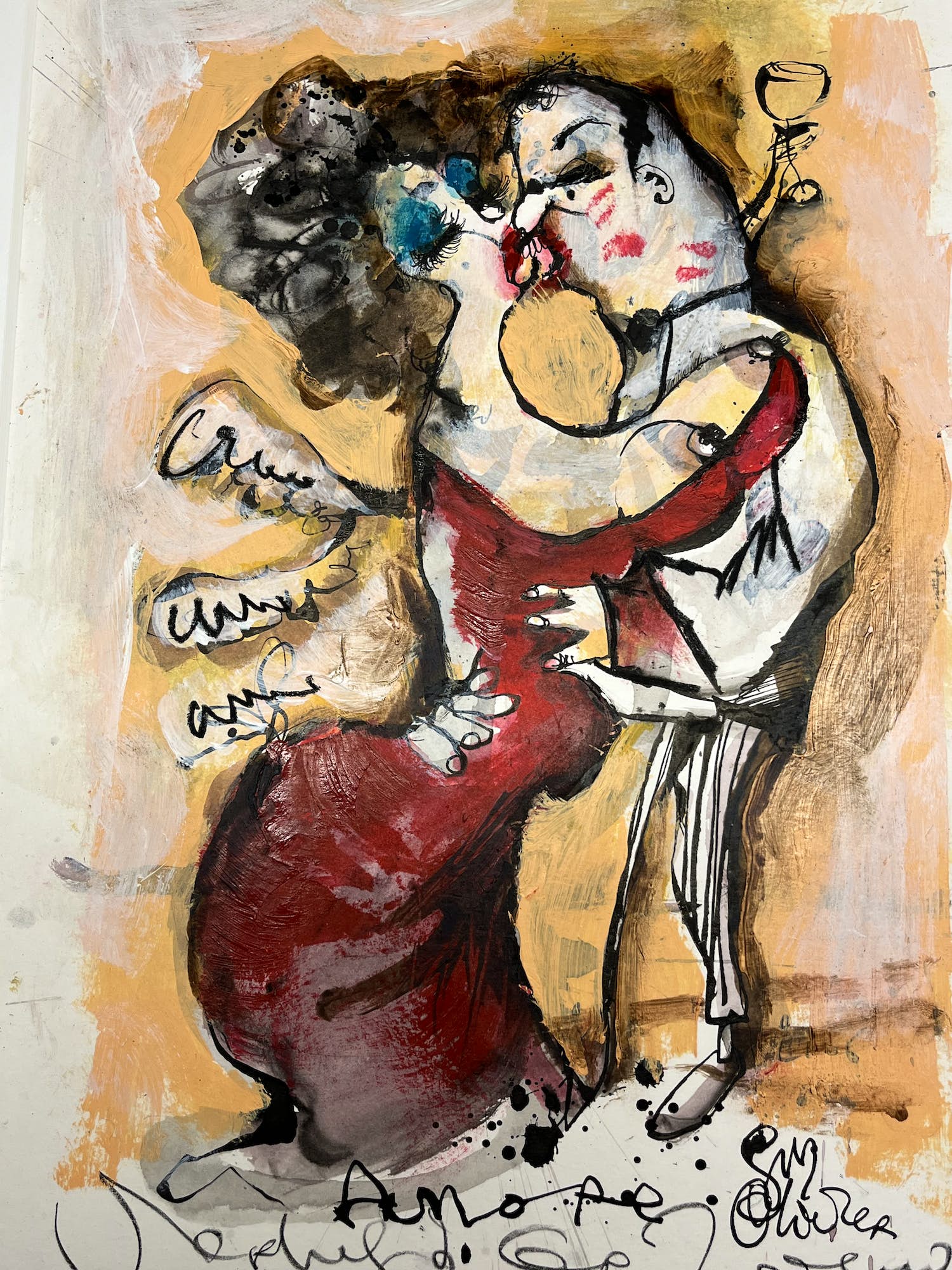 Guy Olivier - AMORE. Verliefd op jou. verkocht voor € 189!