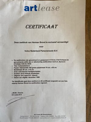 Herman Brood - VolvoNederland kopen? Bied vanaf 400!