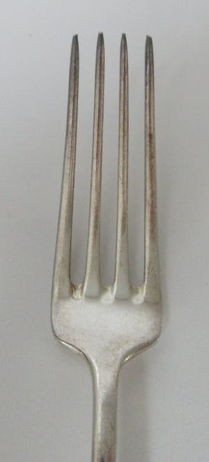 WMF - Vijf verzilverde vorken patent 90 kopen? Bied vanaf 1!