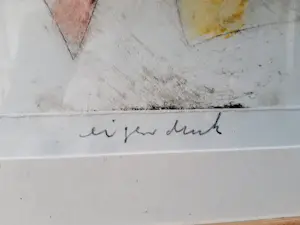 Anton Heyboer - Reusachtige ingekleurde ets "The Women Tuch" 1985 kopen? Bied vanaf 275!