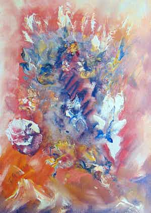 Teun Gijssen - Bloemstuk verkocht voor € 70!