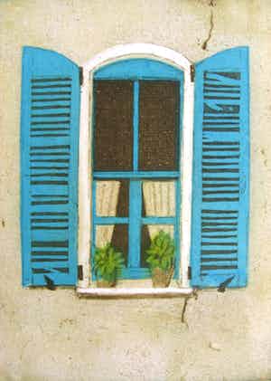 Willy Belinfante - LA DOUCE FRANCE - ingekleurde ets verkocht voor € 35!