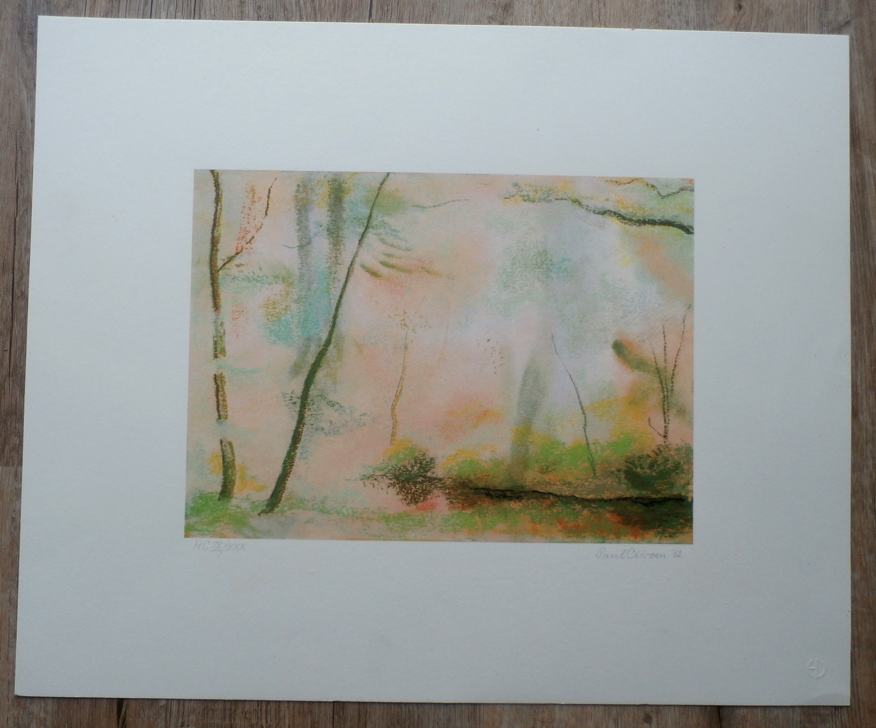 Paul Citroen - Kleurenlitho - 1982 kopen? Bied vanaf 100!